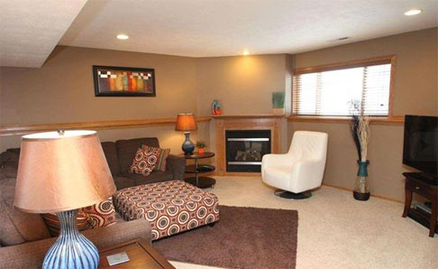 Downstairs Living Area